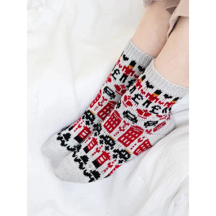 LE GUIDE DES CHAUSSETTES AU TRICOT JACQUARD Livre Les éditions de saxe 