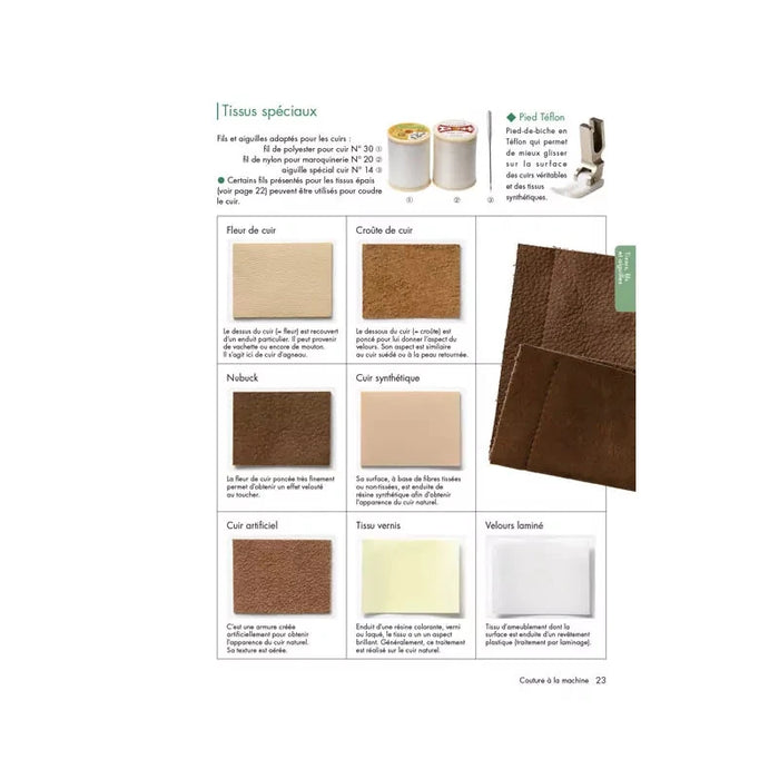 Les bases de la couture - La couture machine par Yoshino Mizuno Livre Les éditions de saxe 