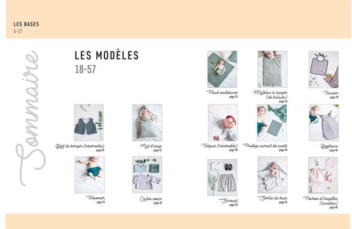 LES INDISPENSABLES DE BEBE - 10 MODELES FACILES - 1 PROJET EN 2 H Livre Hachette Loisirs 