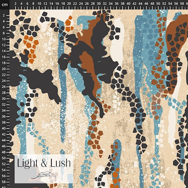 Light & Lush - Viscose Tissus Stof Fabrics 