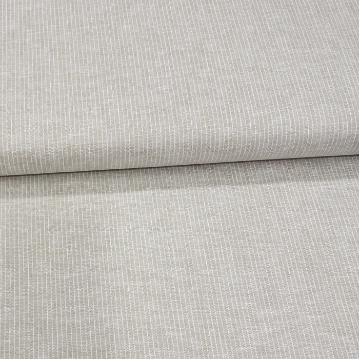 Lin Coton rayé Tissus Quality Textiles 