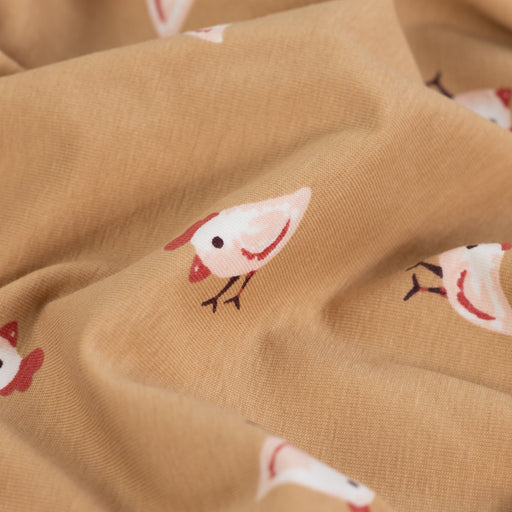 Little chickens beach sand Tissus Quality Textiles 