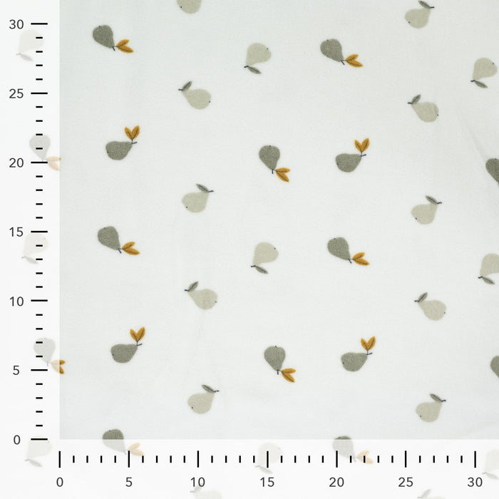 Little pears écru Tissus Quality Textiles 