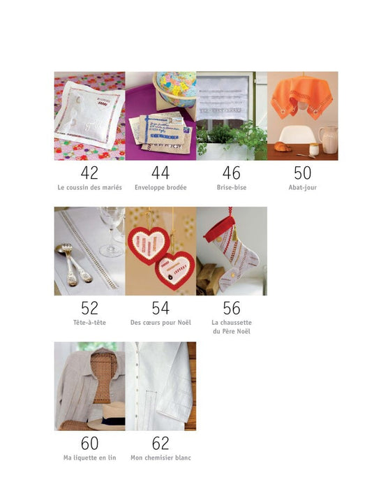 Livre broderie de jours Livre Le Temps Apprivoisé 