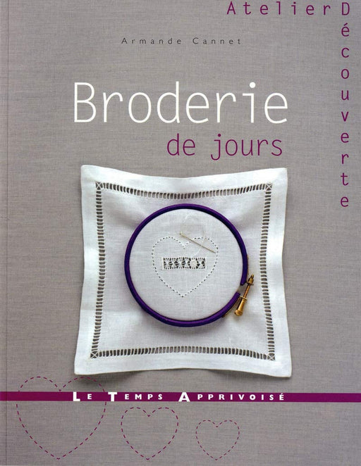 Livre broderie de jours Livre Le Temps Apprivoisé 