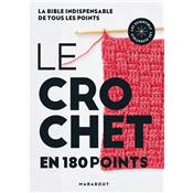 Livre Le crochet en 180 point - Nouvelle édition Livre Marabout 