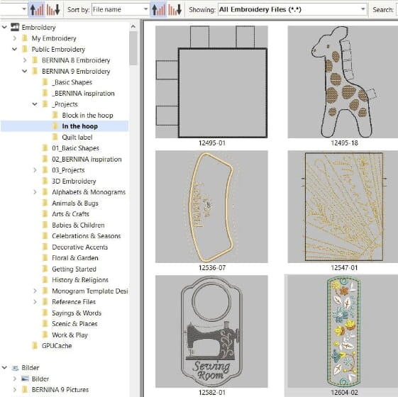 Logiciel de broderie - Creator full v9 - Bernina Machine Bernina 