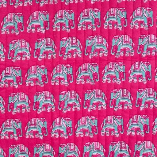 Matelassée Enjoy Quilted Print Stripe Tissus Quality Textiles 
