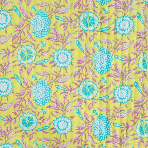 Matelassée Enjoy Quilted Print Stripe Tissus Quality Textiles 