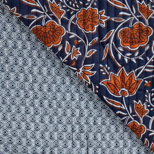 Matelassée Enjoy Quilted Print Stripe Tissus Quality Textiles 