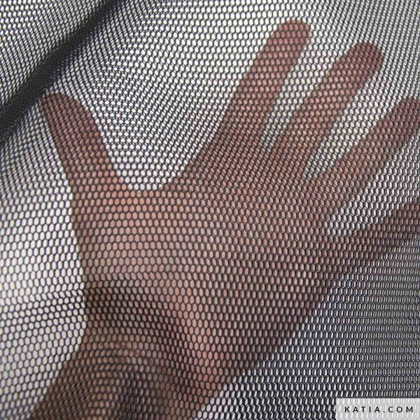 Mesh Black Tissus Katia 