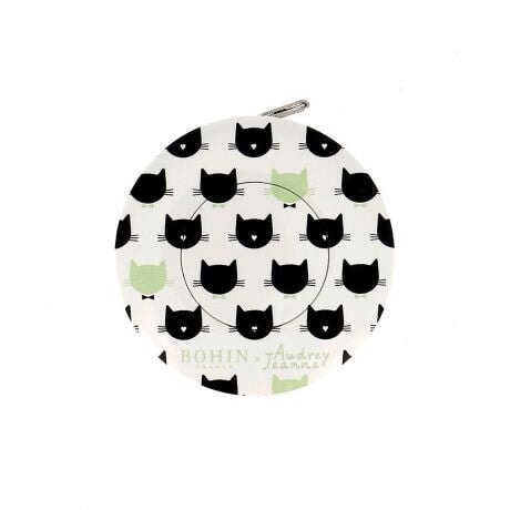Mètre "Audrey Jeanne" chat - pelote - Bohin Mercerie Bohin 99039 