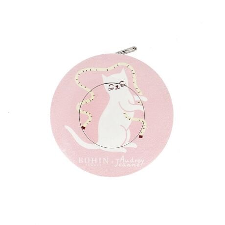 Mètre "Audrey Jeanne" chat - pelote - Bohin Mercerie Bohin 99040 