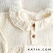 Mousseline Dew Drop Gold Dots Tissus Katia 