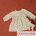 MOUSSELINE PRINT Reindeer Flowers Tissus Katia 