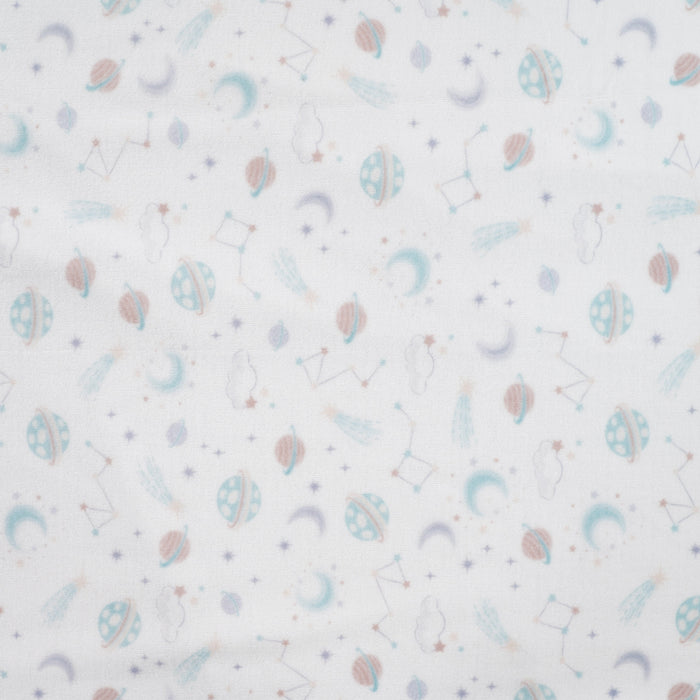Nicky Velours Galaxy Ecru Tissus Quality Textiles 