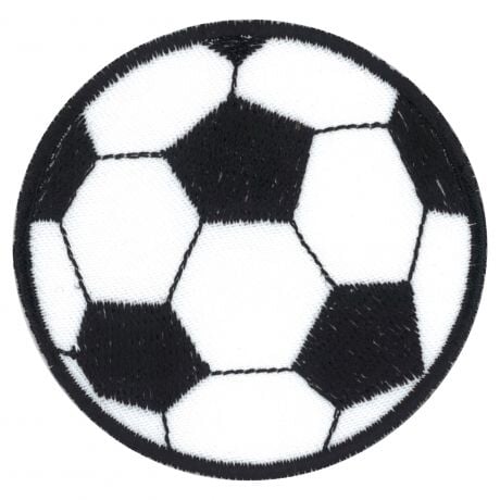 Patch - Ecusson ballon de foot Mercerie 3Bcom 