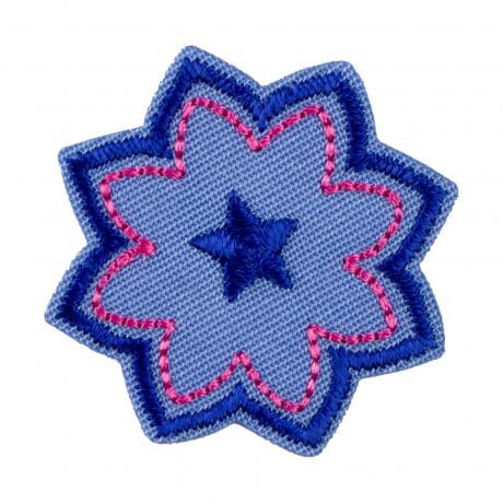 Patch - Ecusson Fleur Mercerie 3Bcom 