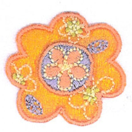Patch - Ecusson Fleur Mercerie 3Bcom 
