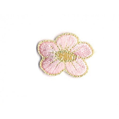 Patch - Ecusson Fleur Mercerie 3Bcom Rose 