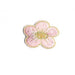 Patch - Ecusson Fleur Mercerie 3Bcom Rose 