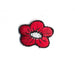 Patch - Ecusson Fleur Mercerie 3Bcom Rouge 