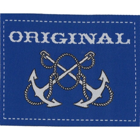 Patch - Ecusson Original ancre Mercerie 3Bcom 