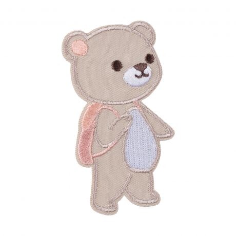 Patch - Ecusson Ours avec sac à dos Mercerie 3Bcom 