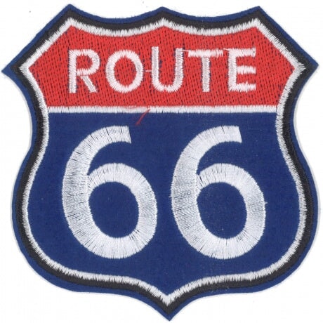 Patch - Ecusson Route 66 Mercerie 3b com 