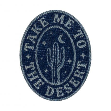 Patch - Ecusson Take me to the desert Mercerie 3Bcom 
