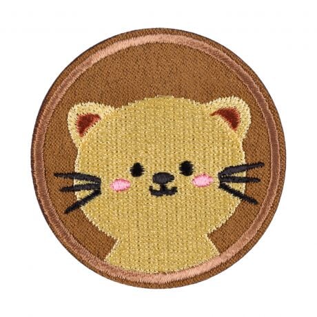 Patch - Ecusson tête de chat Mercerie 3Bcom 