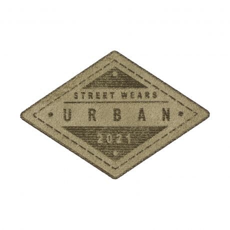 Patch - Ecusson urban vert Mercerie 3Bcom 