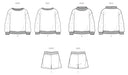 Patron Alissah Threads - Ceinture, Short, T-shirt Patron McCall's 