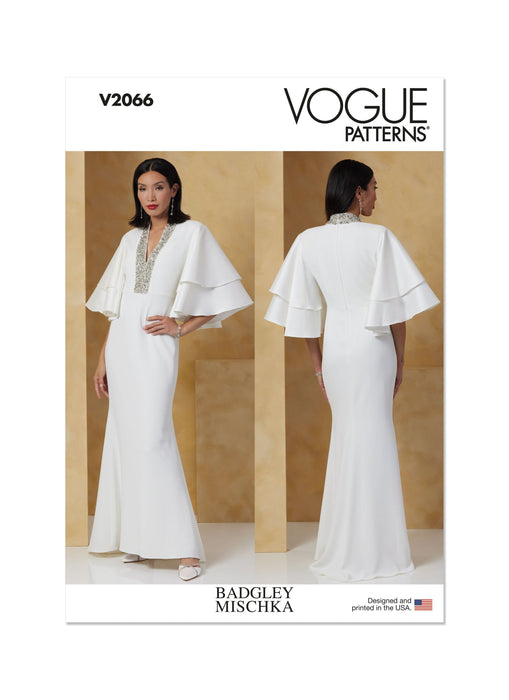 Patron Badgley Mischka - Jupe, Robe Patron Vogue 