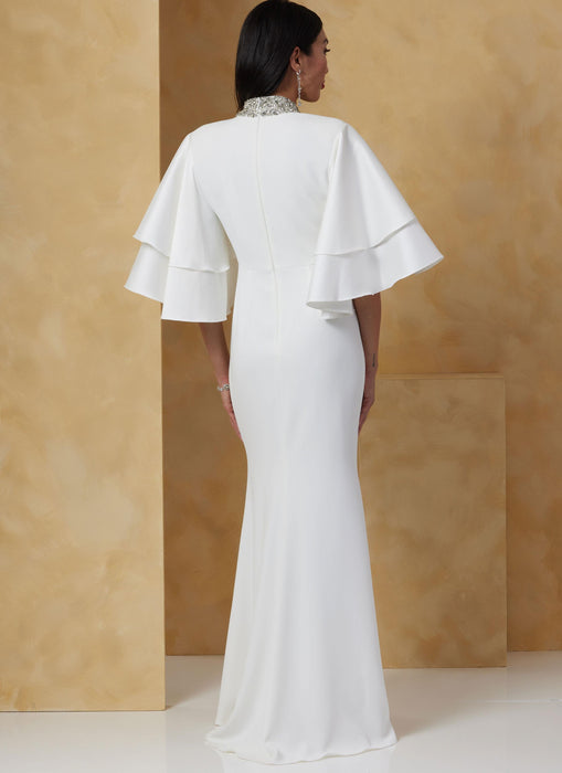 Patron Badgley Mischka - Jupe, Robe Patron Vogue 