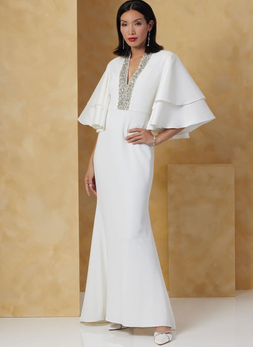 Patron Badgley Mischka - Jupe, Robe Patron Vogue 