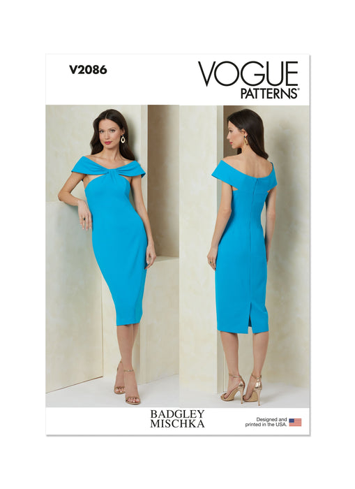 Patron Badgley Mischka - Robe Patron Vogue 