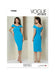 Patron Badgley Mischka - Robe Patron Vogue 