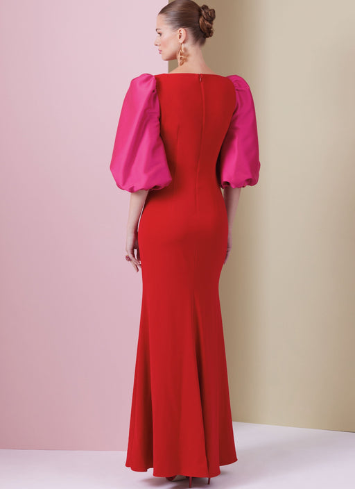 Patron Badgley Mischka - Robe, Soutien Patron Vogue 