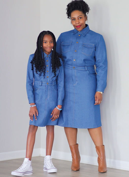 Patron Brittany J. Jones - Ceinture, Robe Patron McCall's 