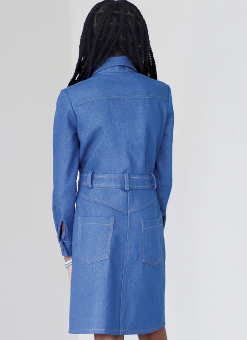 Patron Brittany J. Jones - Ceinture, Robe Patron McCall's 