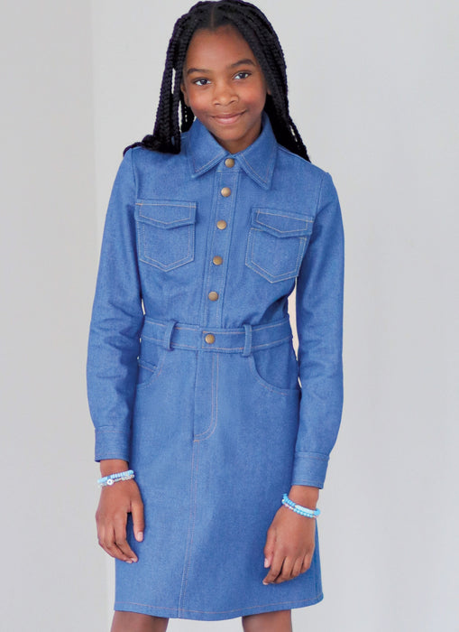 Patron Brittany J. Jones - Ceinture, Robe Patron McCall's 
