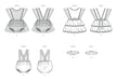 Patron Butterick - Barboteuse, Bavette, Jupe Patron Butterick 