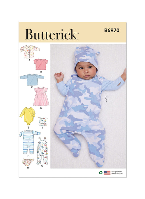 Patron Butterick - Barboteuse, Haut, Robe, Veste Patron Butterick 