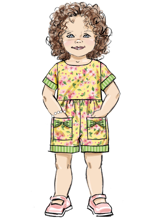 Patron Butterick - Barboteuse, Robe Patron Butterick 