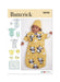 Patron Butterick - Bavoir, Chapeau, Chausson, Chemise, Combinaison, Couverture, Moufles Patron Butterick 