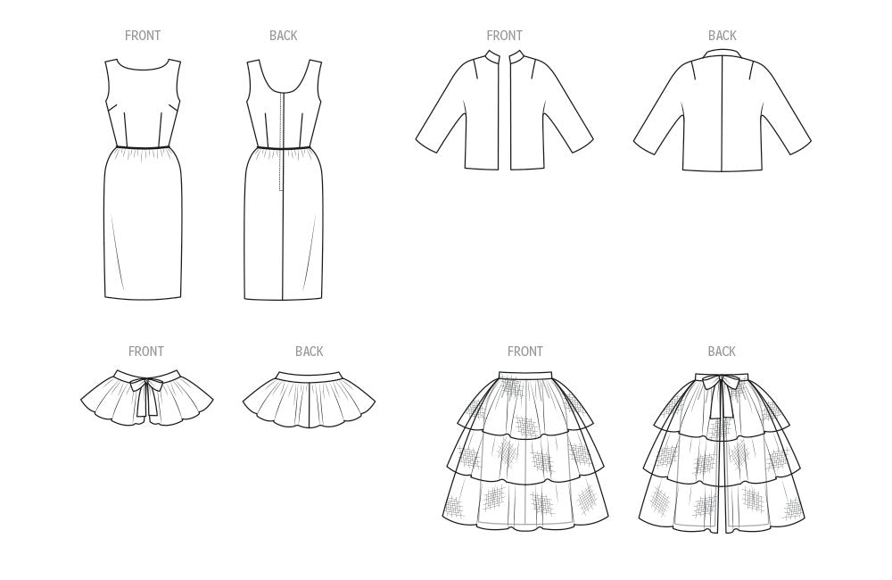 Patron Butterick - Cape, Ceinture, Jupe, Robe, Veste Patron Butterick 