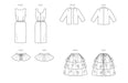 Patron Butterick - Cape, Ceinture, Jupe, Robe, Veste Patron Butterick 