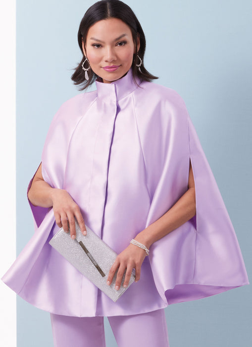 Patron Butterick - Cape, Haut, Pantalon Patron Butterick 