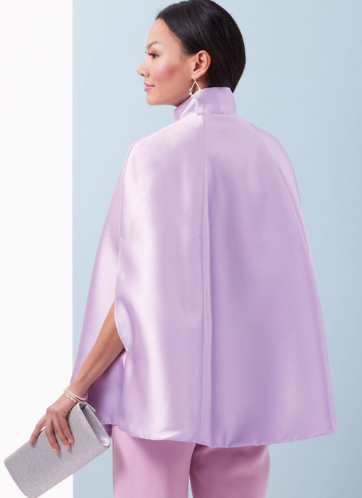 Patron Butterick - Cape, Haut, Pantalon Patron Butterick 